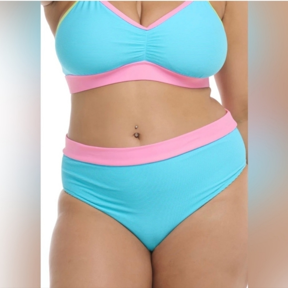 Body glove 2 piece bikini set 3x